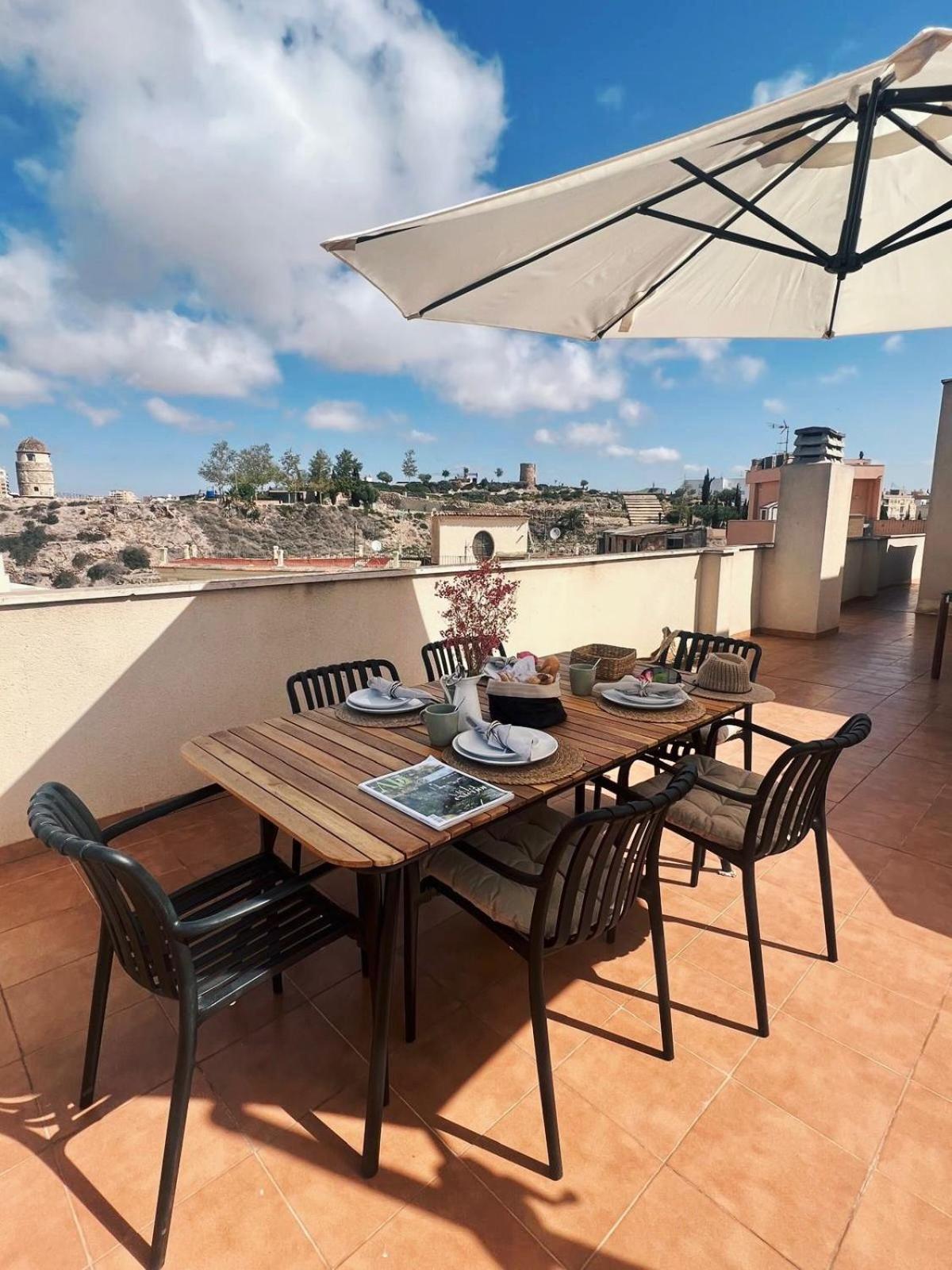 Casa Jara- With A Private Terrace 360 Views In Old Town - Free Parking Apartment *