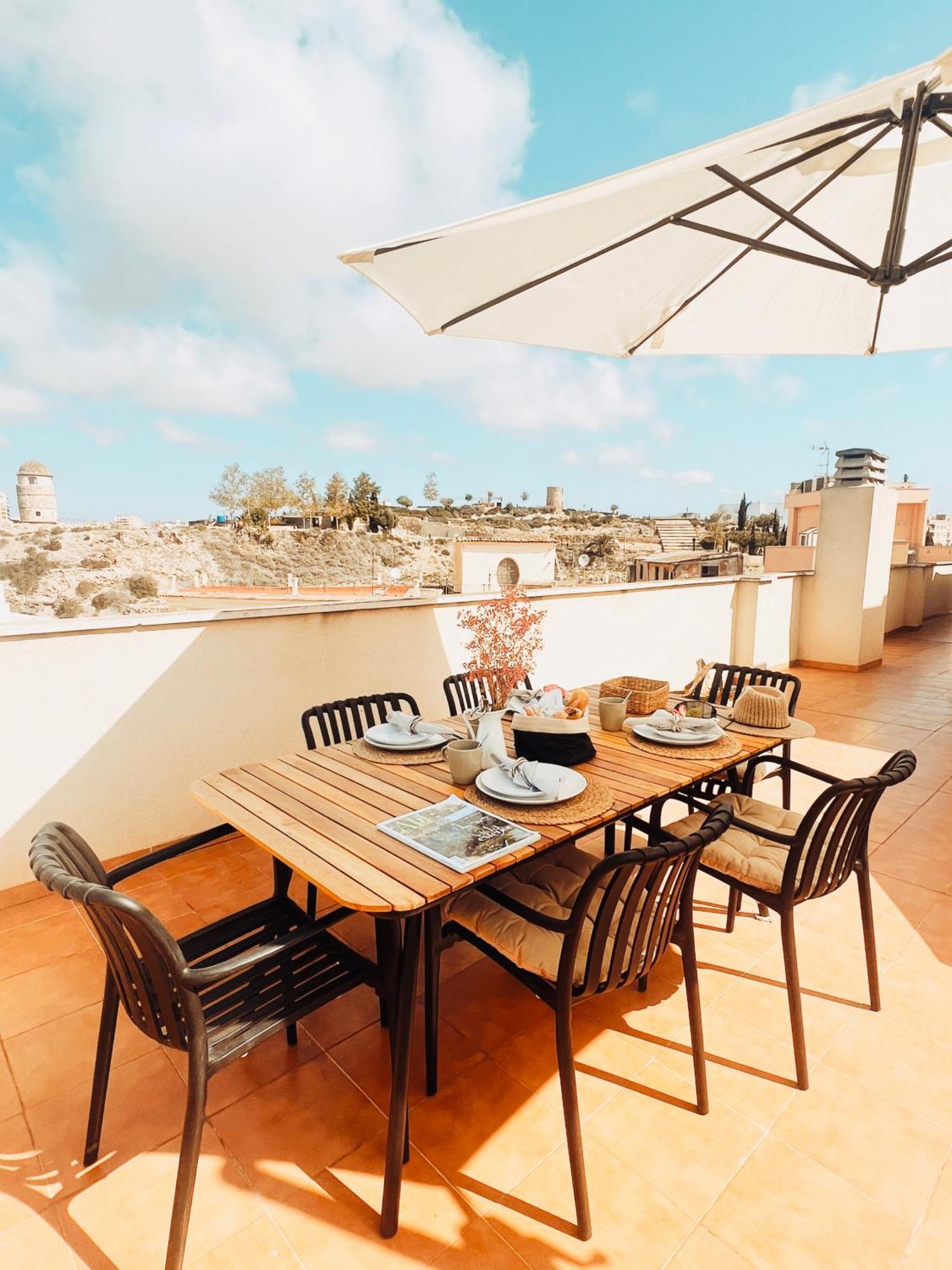 Casa Jara- With A Private Terrace 360 Views In Old Town - Free Parking Apartamento Cartagena
