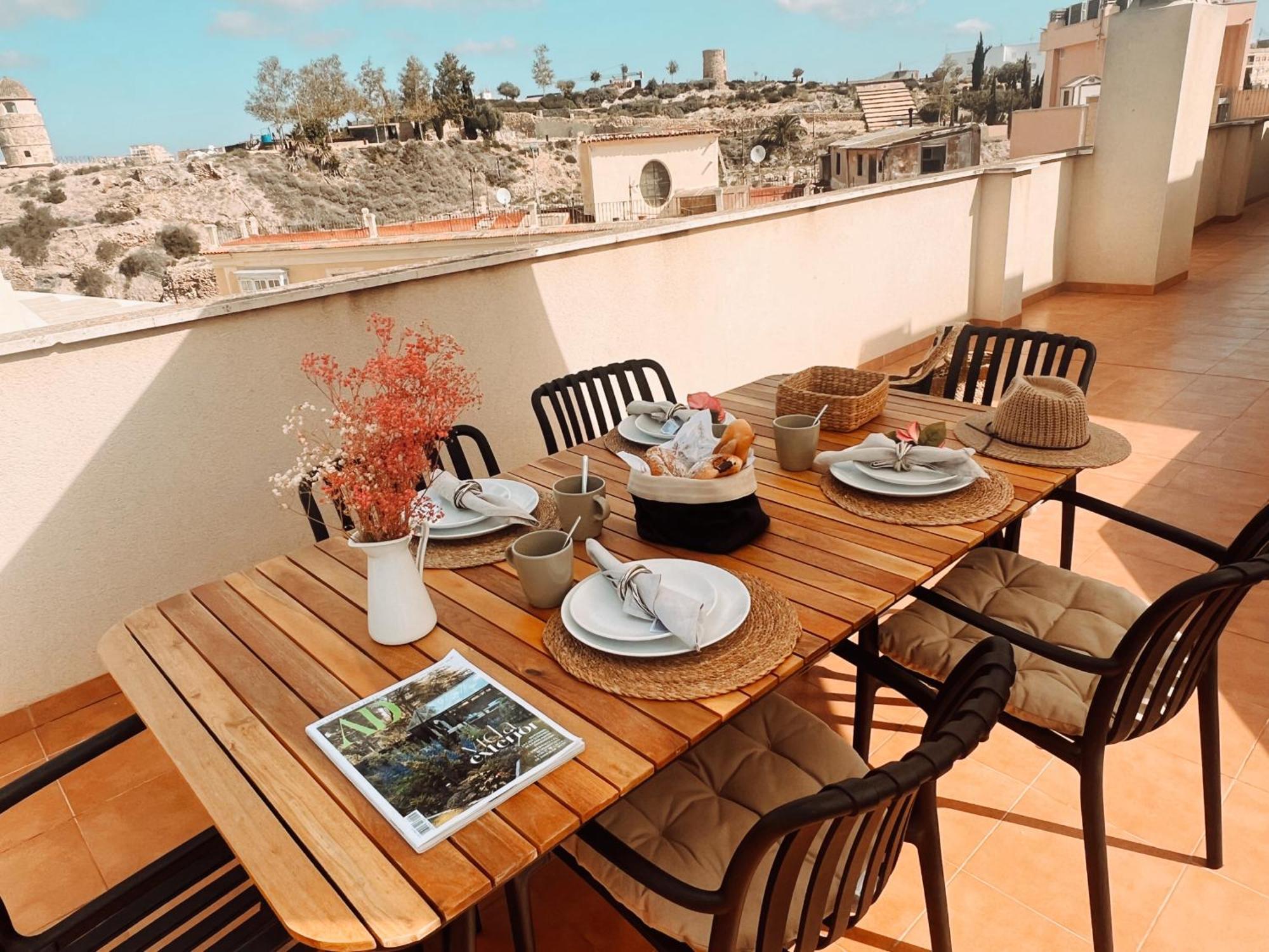 Apartamento Casa Jara- With A Private Terrace 360 Views In Old Town - Free Parking *